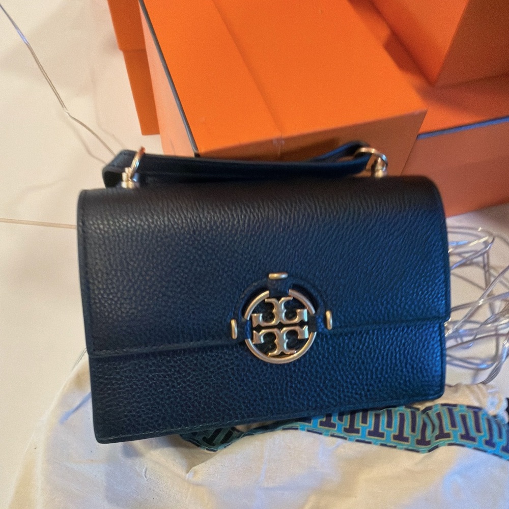 Tory Burch Navy Crossbody Bag